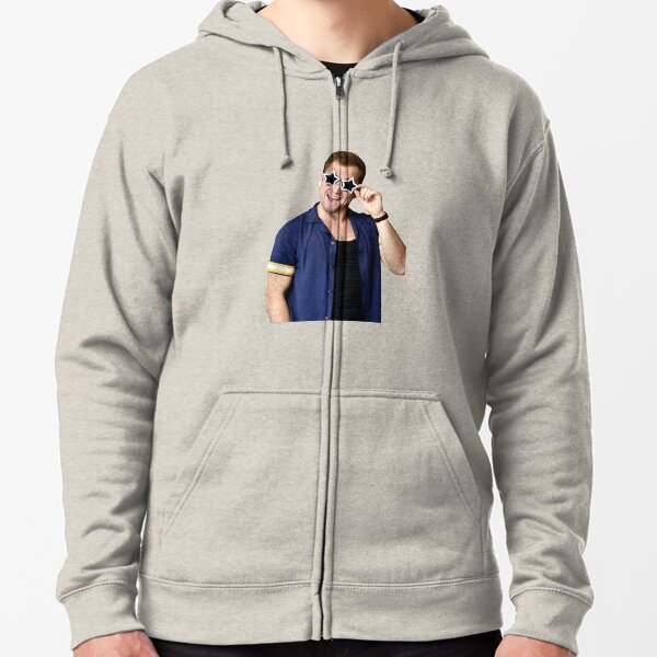 Taron Egerton Zipped Hoodie