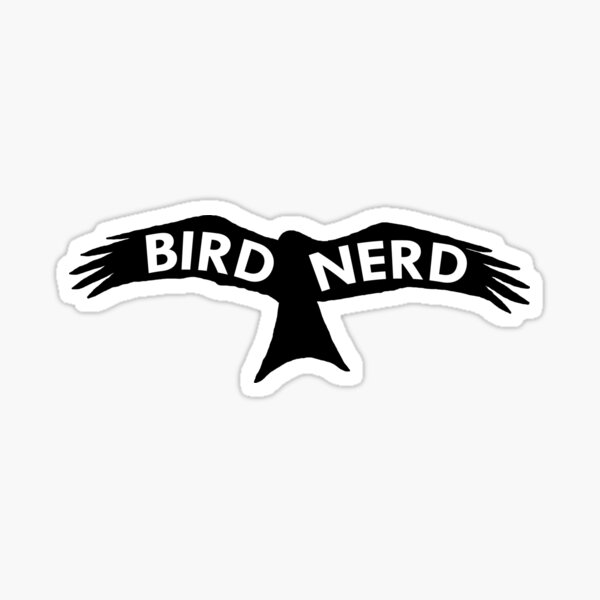 Bird Nerd - Kite Sticker