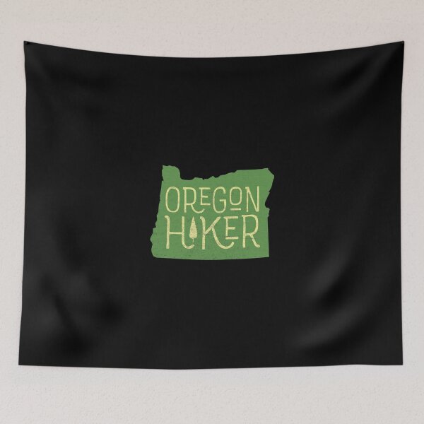 Item preview, Classic Retro Oregon Hiker Adventure Hiking Distressed State Pride designed and sold by ripsydesigns.