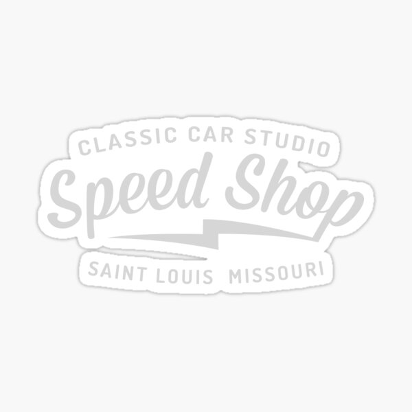 Item preview, CCS Speed Shop St. Louis Grey designed and sold by PetrolHeads.