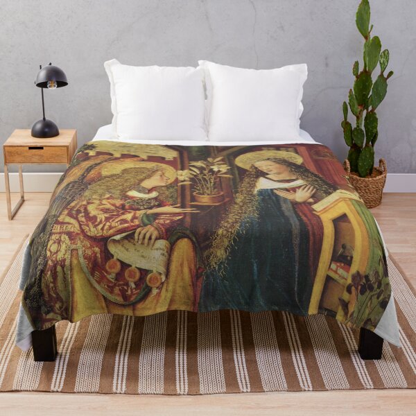Item preview, Bayerischer Meister - The Annunciation - Circa 1500 designed and sold by CrankyOldDude.