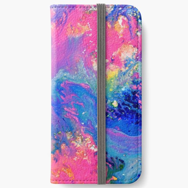 Abstract Magic 14 iPhone Wallet