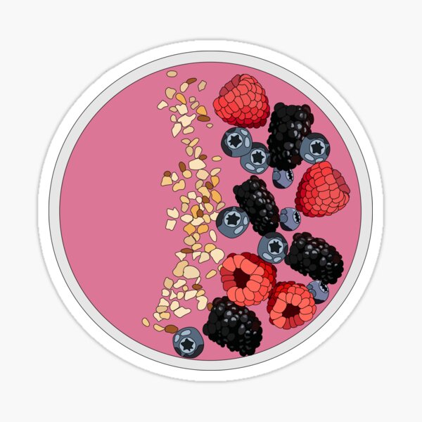Item preview, Pink Smoothie Bowl designed and sold by Julia Healy.