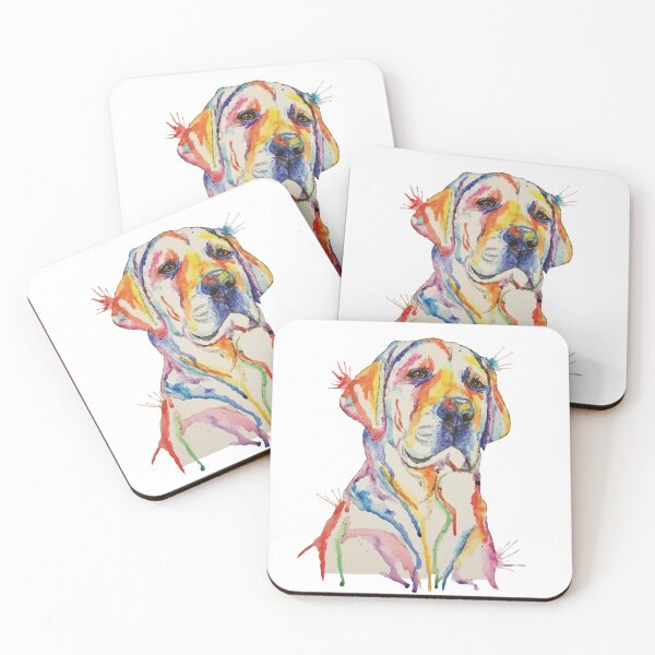 Item preview, Yellow Lab Watercolor designed and sold by Sarah Ferree.