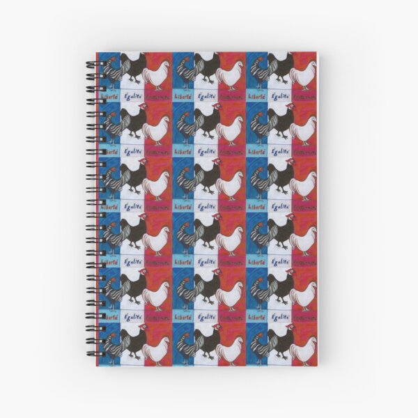 Three French Hens Spiral Notebook