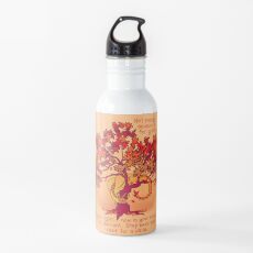 "Not Every Season is For Growing" Fall Dragon Forest Spirit Water Bottle