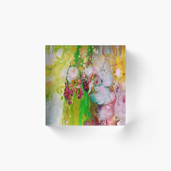 Magie abstraite 5 Acrylic Block