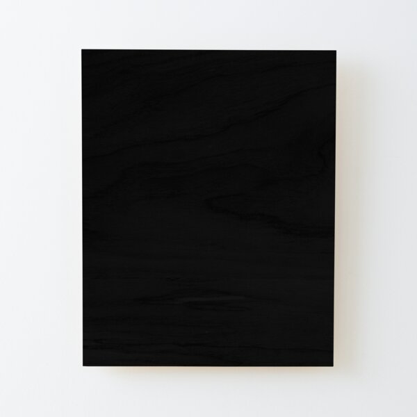 BLACKEST BLACK - Solid Black  Canvas Print for Sale by BoldBetty