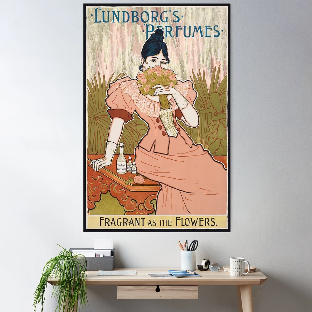 Victorian Era Perfume Advertisement for NY Perfumery