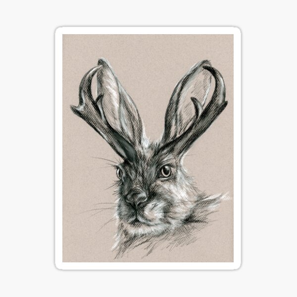 Item preview, Mythical Jackalope designed and sold by MMAndersonArt.