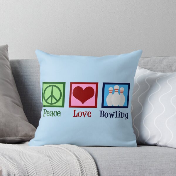 Item preview, Peace Love Bowling designed and sold by Epic Love Designs.
