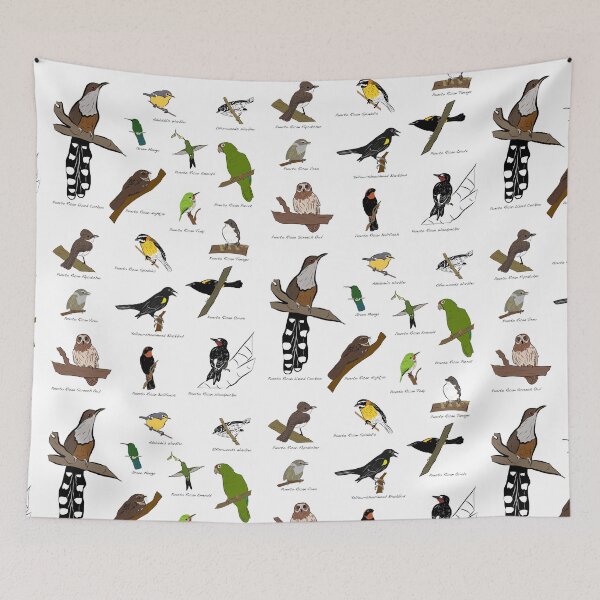 Item preview, Endemic Birds of Puerto Rico  designed and sold by Coquiart.