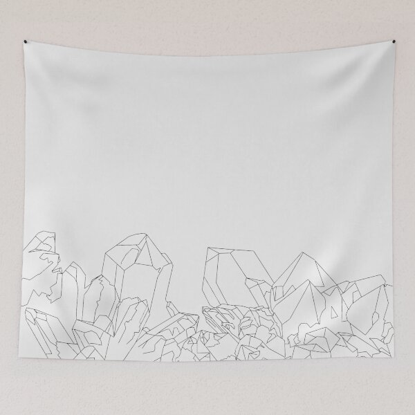 Item preview, Minimal Crystal Linework designed and sold by andrea262.