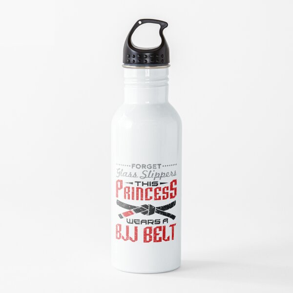 este diseño de cinturón negro BJJ angustiado es perfecto Botella de agua