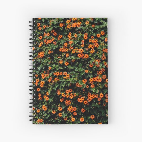 Flower Wall Spiral Notebook