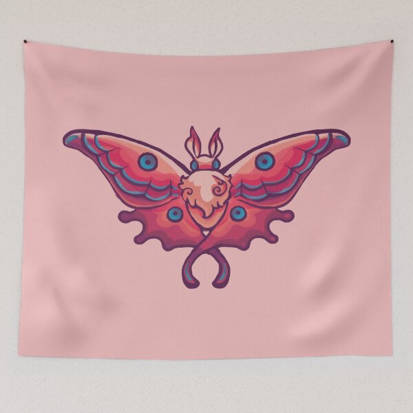 Item preview, Red Moth designed and sold by RobainaDesigns.