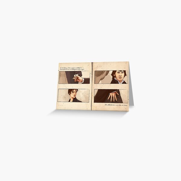 Pride and Prejudice - Hands Greeting Card