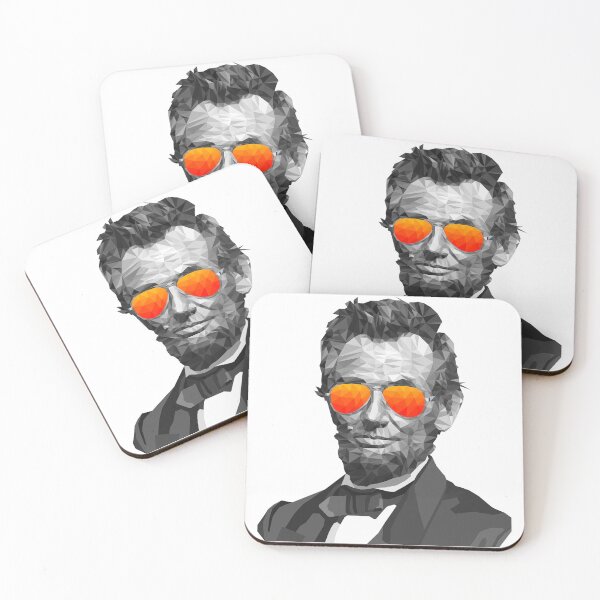 Item preview, El genial Abe Lincoln de baja poligonización designed and sold by dschaub.