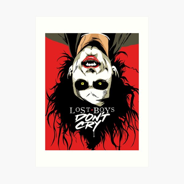 Cry Boys Art Print