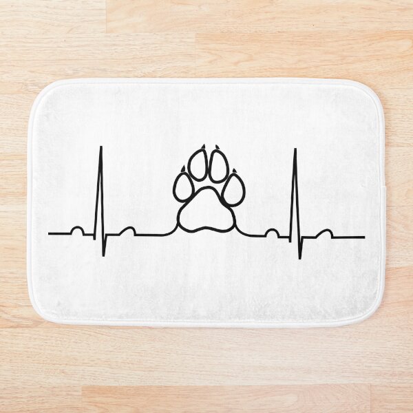 Item preview, EKG: Dog Paw: Middle  designed and sold by CM-PD.
