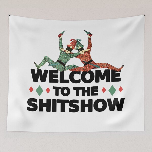 Item preview, Welcome to the Shitshow (Drinking Buddies) designed and sold by BetweenTwoPages.