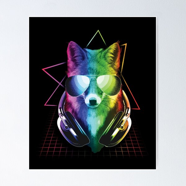 Item preview, Fox DJ Music designed and sold by designeclipse.