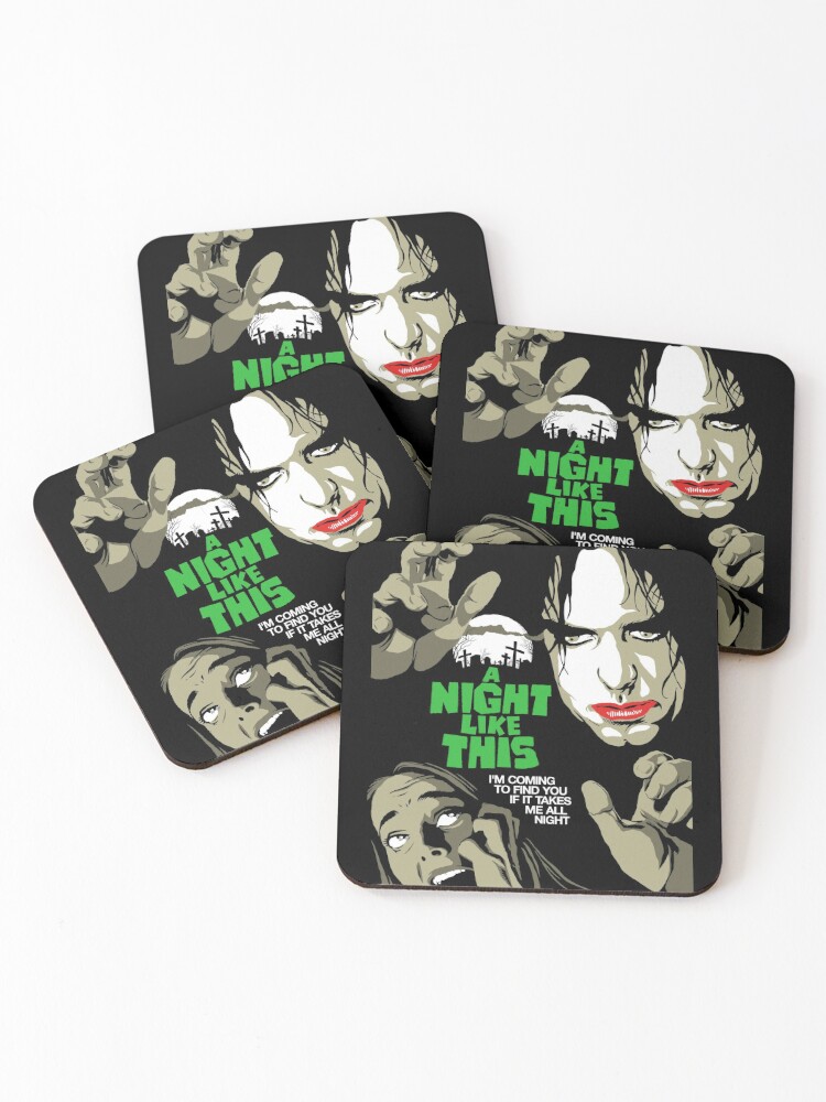Coasters (Set of 4), The Night designed and sold by butcherbilly