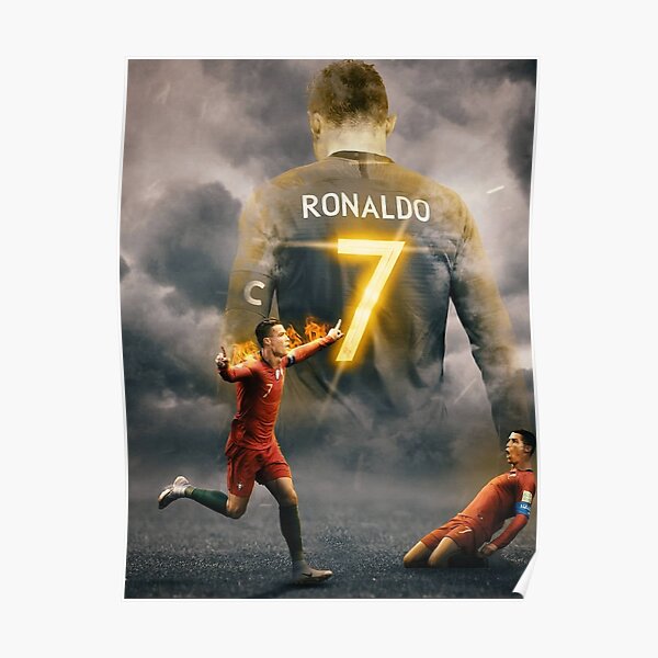 Soccer Shirt #7 Ronaldo CR7 Cristiano Juve Men's Long Sleeve T-Shirt  (White, Adult Medium) 