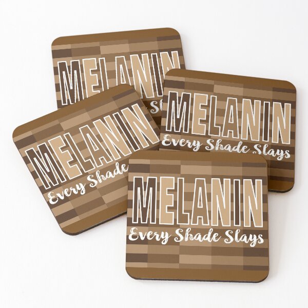 Item preview, Melanin Every Shade Slays Pattern designed and sold by blackartmatters.