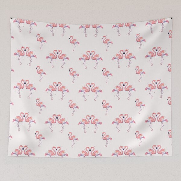 Item preview, Pink Flamingo Pattern designed and sold by Olga Shvartsur.