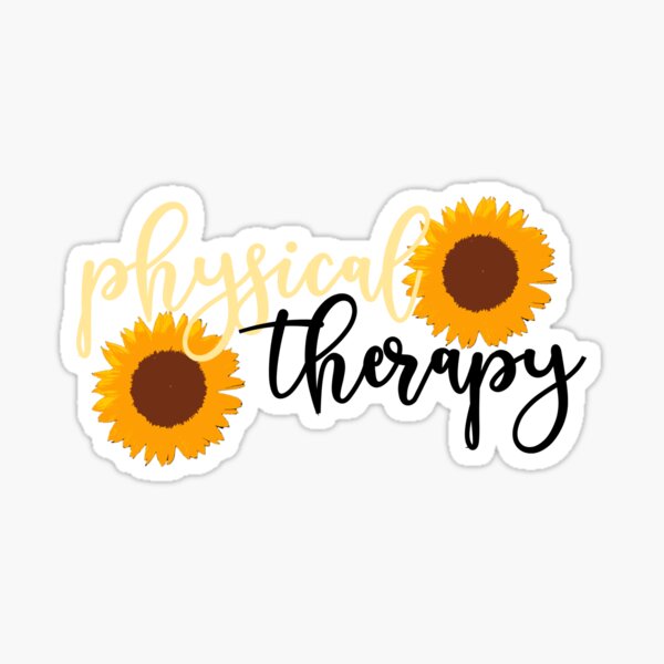 Physical therapy Stickers, Unique Designs