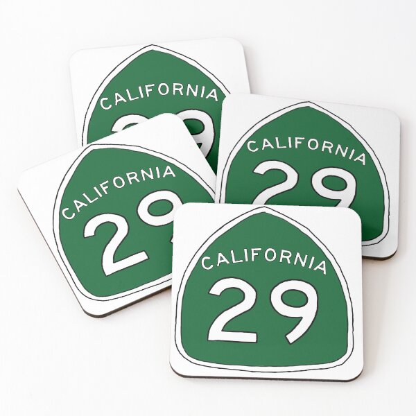 Item preview, Hand Drawn Green California 29 Highway Sign Napa Valley designed and sold by itsrturn.