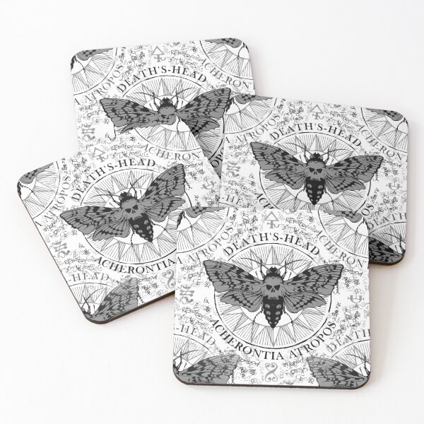 Item preview, deaths head moth designed and sold by Gossip Rag.