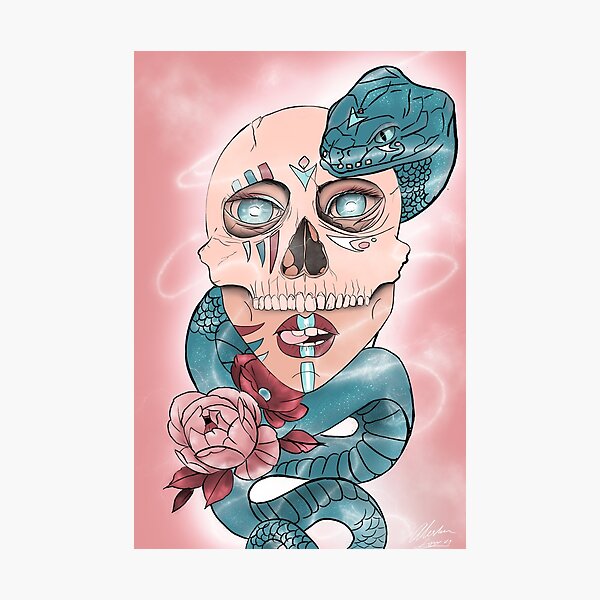 Snake & Bone Photographic Print