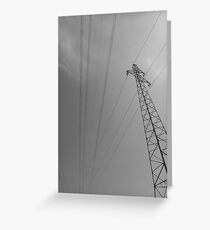 line/ one Greeting Card