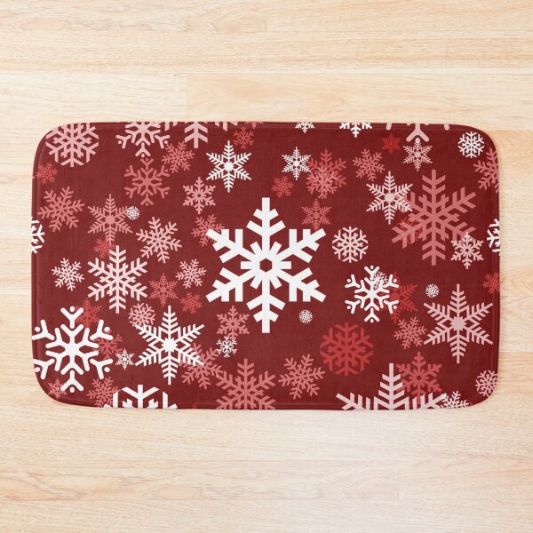 Item preview, Snowflakes Pattern in Red designed and sold by Garaga.