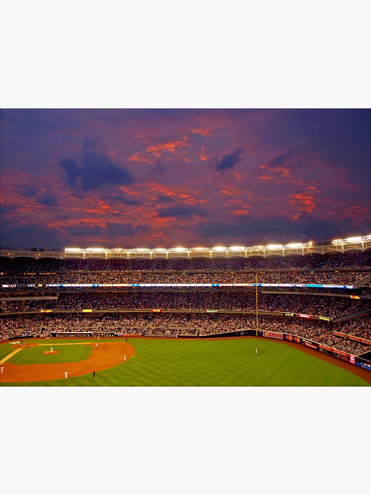 Sunset in Yankee Stadium. : r/baseball