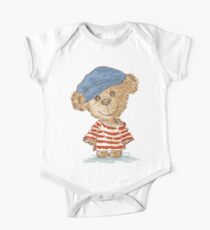 Teddy bear and clothes One Piece - Short Sleeve