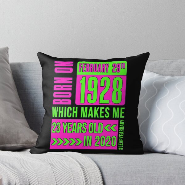 Item preview, 1928 - 28 - 23 years old PINK #leapyearbaby Girls and Womens Leaper Leapling Leap Year Birthday Gifts, Shirts, Tshirts designed and sold by GabiBlaze.