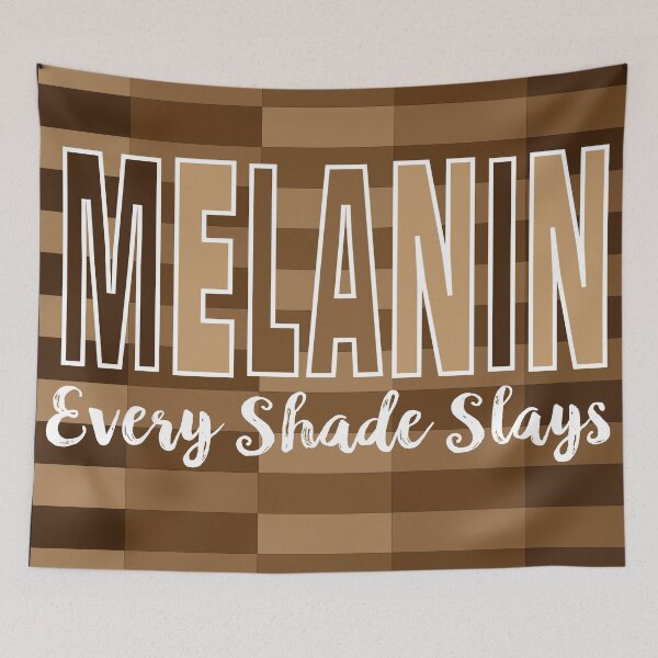 Aperçu de l'œuvre Mélanine Chaque Shade Slays Pattern créée et vendue par blackartmatters.