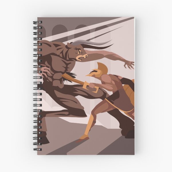 Item preview, theseus killing the minotaur greek myth designed and sold by matintheworld ( delcarmat ).