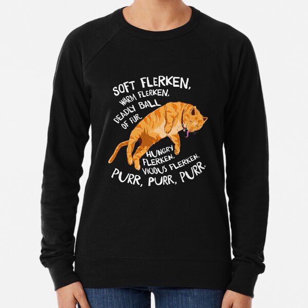 Goose the Cat Flerken Song Lightweight Sweatshirt