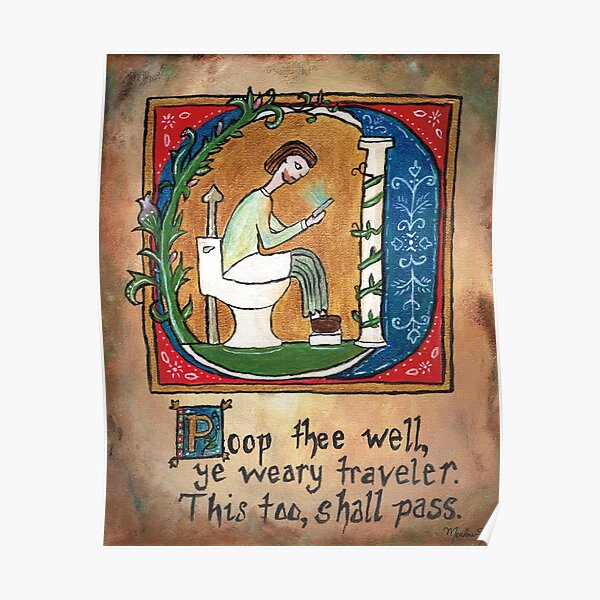 Poop Thee Well Poster