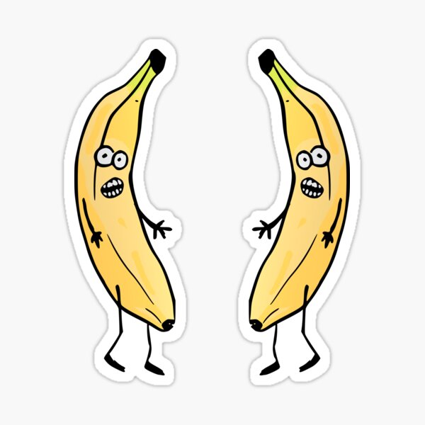 Bananas Sticker