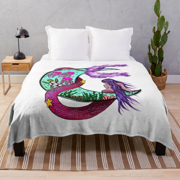 Item preview, Mermaid on the moon designed and sold by theerraticmind.