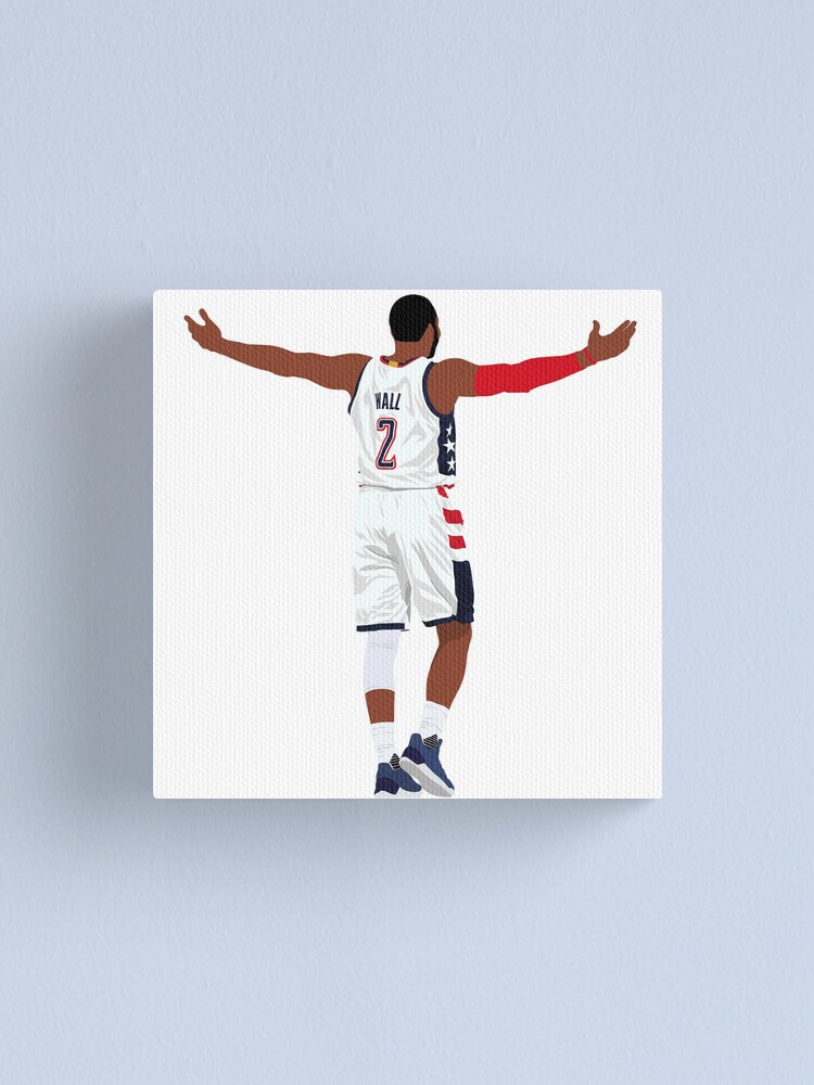 "John Wall" Canvas Print for Sale by Infamousbball Redbubble