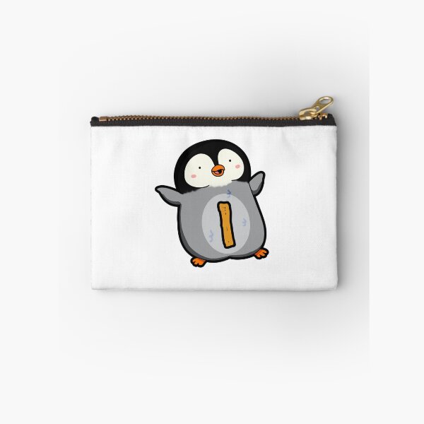 Artikelvorschau, Alphabet Buchstabe I glücklich watschelnden Pinguin entworfen und verkauft von kidsmonogram.