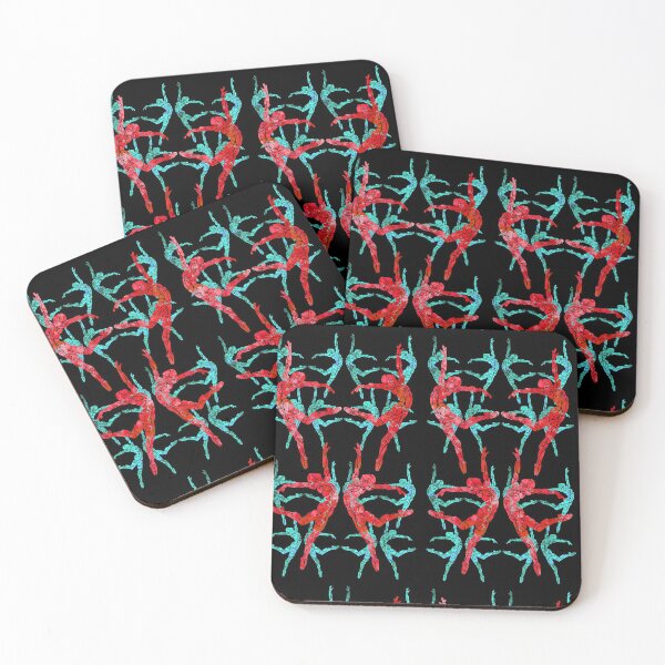 Item preview, Dancer Acrobats Gymnast Pattern  designed and sold by danceink.