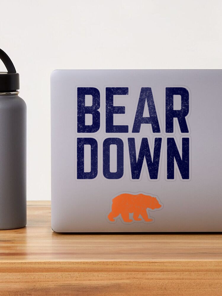 : Chicago Football Fans. Bear Down Drink Up! Navy T