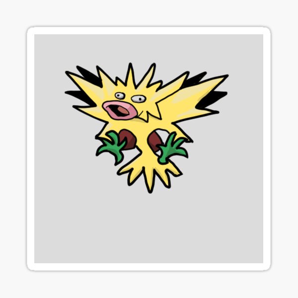 Pokemon Fusion PokeDerp Sticker